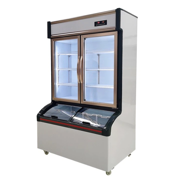 Supermarket Glass Door Freezer